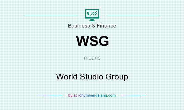 What does WSG mean? It stands for World Studio Group