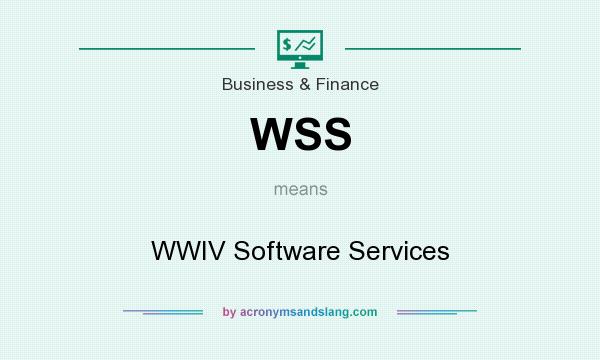 What does WSS mean? It stands for WWIV Software Services