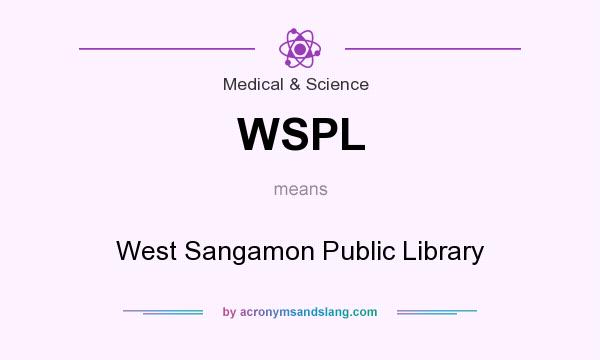 What does WSPL mean? It stands for West Sangamon Public Library