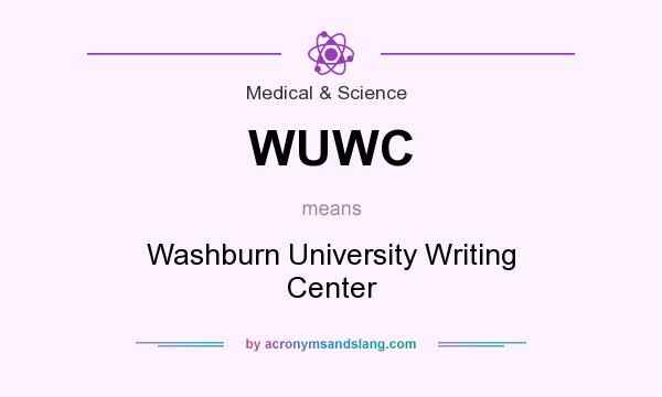 What does WUWC mean? It stands for Washburn University Writing Center