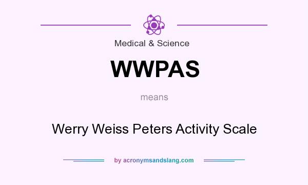 What does WWPAS mean? It stands for Werry Weiss Peters Activity Scale