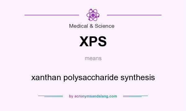 What does XPS mean? It stands for xanthan polysaccharide synthesis