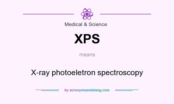 What does XPS mean? It stands for X-ray photoeletron spectroscopy