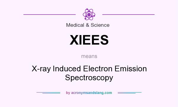 What does XIEES mean? It stands for X-ray Induced Electron Emission Spectroscopy