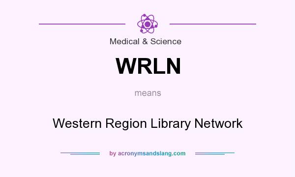 What does WRLN mean? It stands for Western Region Library Network