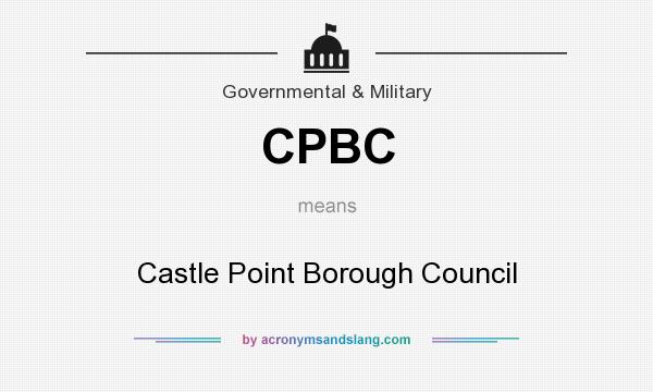 What does CPBC mean? It stands for Castle Point Borough Council