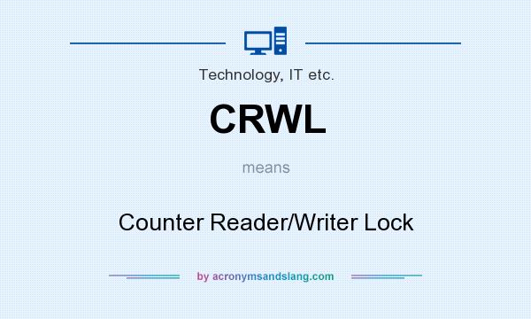 What does CRWL mean? It stands for Counter Reader/Writer Lock