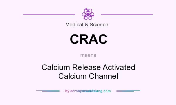 What does CRAC mean? It stands for Calcium Release Activated Calcium Channel