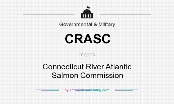 What does CRASC mean? It stands for Connecticut River Atlantic Salmon Commission