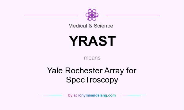 What does YRAST mean? It stands for Yale Rochester Array for SpecTroscopy