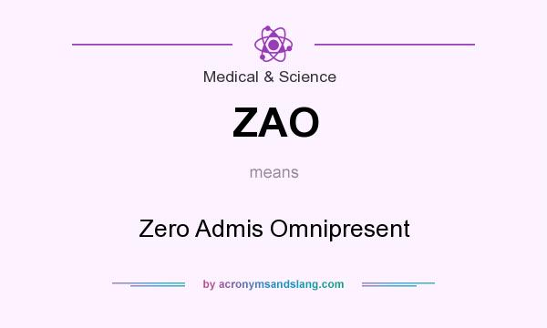 What does ZAO mean? It stands for Zero Admis Omnipresent
