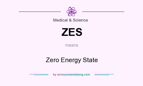 What does ZES mean? It stands for Zero Energy State