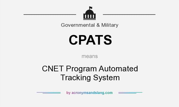 What does CPATS mean? It stands for CNET Program Automated Tracking System