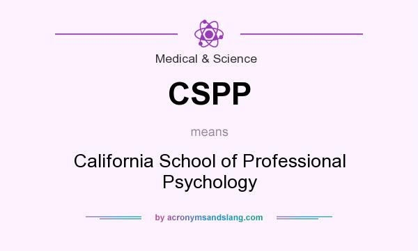 What does CSPP mean? It stands for California School of Professional Psychology