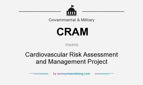 What does CRAM mean? It stands for Cardiovascular Risk Assessment and Management Project