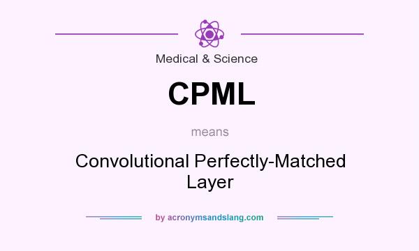 What does CPML mean? It stands for Convolutional Perfectly-Matched Layer