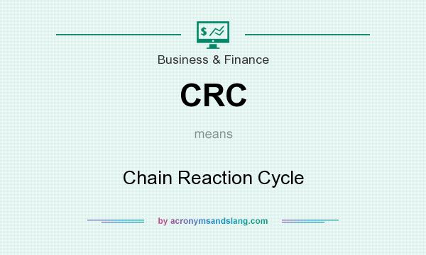 What does CRC mean? It stands for Chain Reaction Cycle