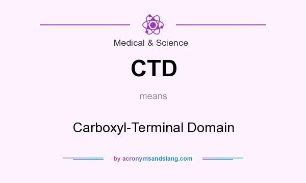 What does CTD mean? It stands for Carboxyl-Terminal Domain