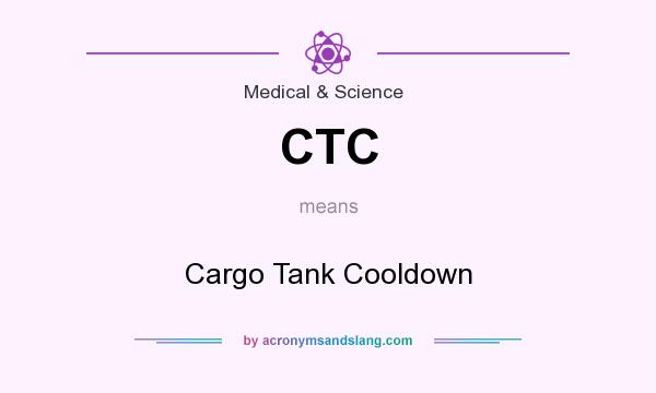 What does CTC mean? It stands for Cargo Tank Cooldown