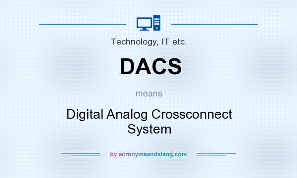 What does DACS mean? It stands for Digital Analog Crossconnect System