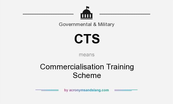 What does CTS mean? It stands for Commercialisation Training Scheme