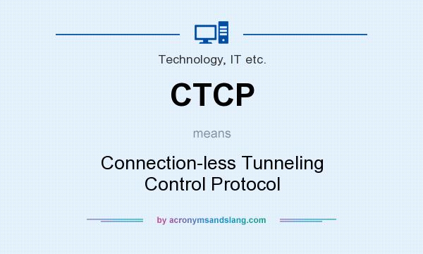 What does CTCP mean? It stands for Connection-less Tunneling Control Protocol