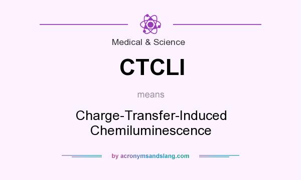 What does CTCLI mean? It stands for Charge-Transfer-Induced Chemiluminescence