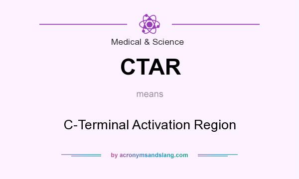 What does CTAR mean? It stands for C-Terminal Activation Region