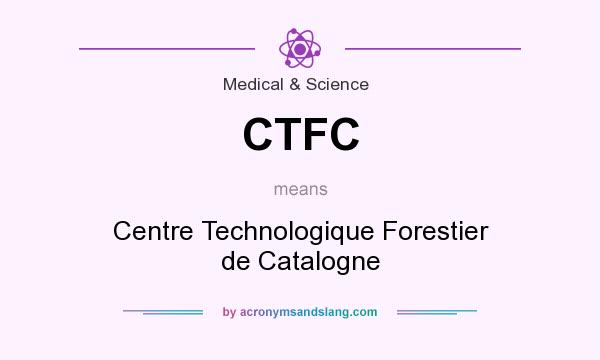 What does CTFC mean? It stands for Centre Technologique Forestier de Catalogne