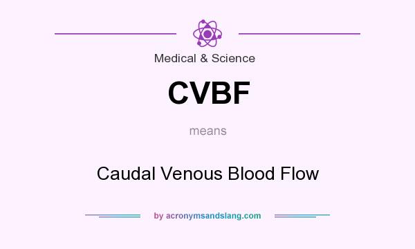 What does CVBF mean? It stands for Caudal Venous Blood Flow