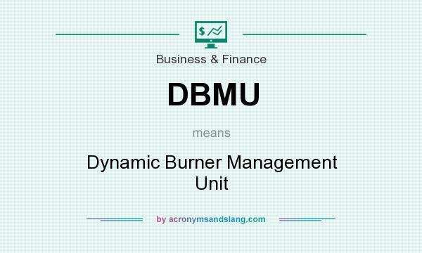 What does DBMU mean? It stands for Dynamic Burner Management Unit