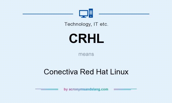 What does CRHL mean? It stands for Conectiva Red Hat Linux