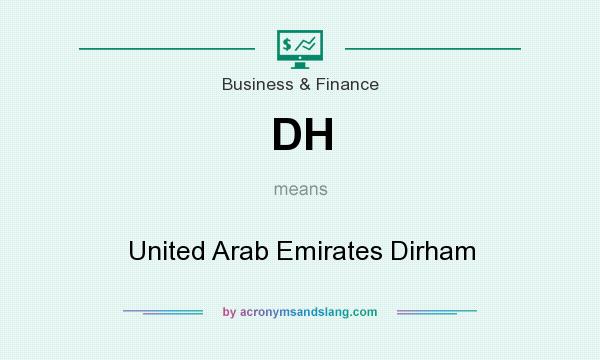 What does DH mean? It stands for United Arab Emirates Dirham