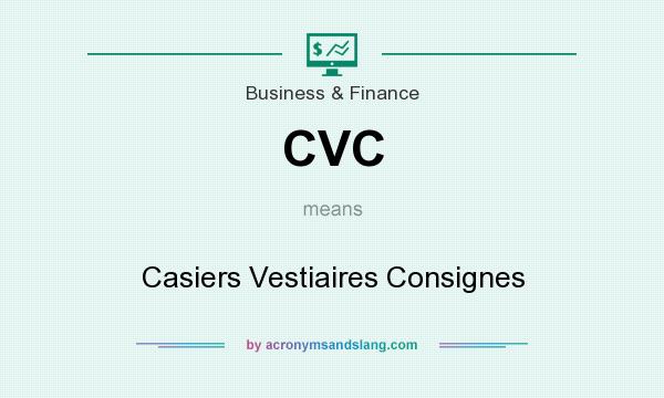 What does CVC mean? It stands for Casiers Vestiaires Consignes