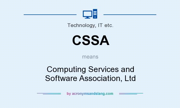 What does CSSA mean? It stands for Computing Services and Software Association, Ltd