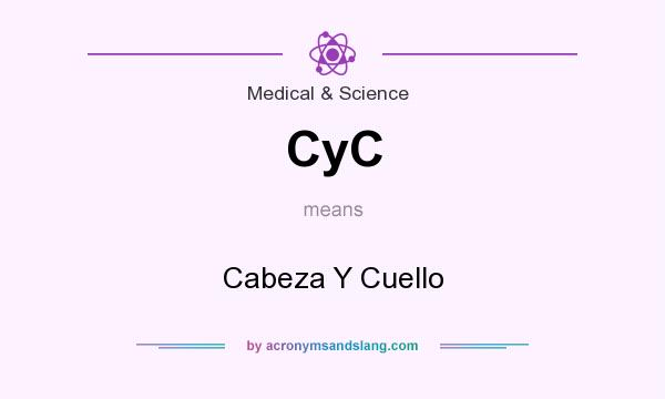 What does CyC mean? It stands for Cabeza Y Cuello