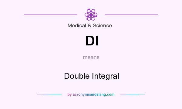 What does DI mean? It stands for Double Integral