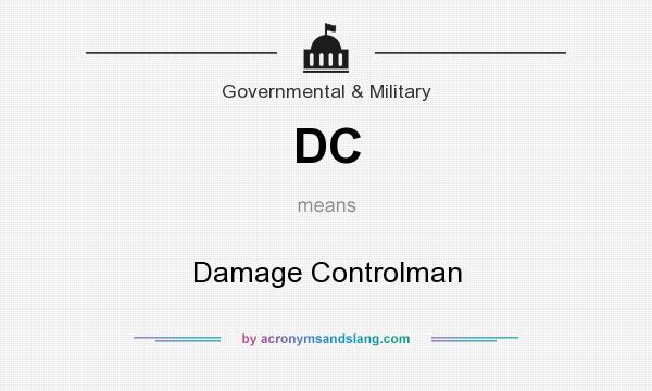 What does DC mean? It stands for Damage Controlman