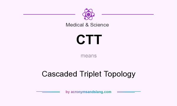 What does CTT mean? It stands for Cascaded Triplet Topology