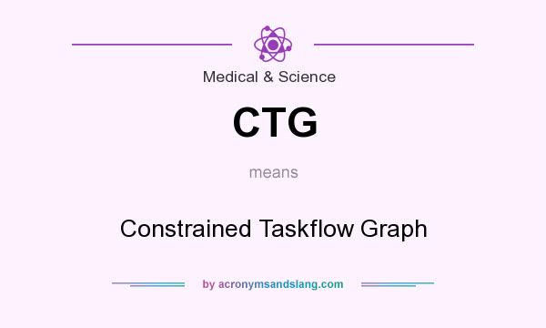 What does CTG mean? It stands for Constrained Taskflow Graph