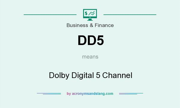 What does DD5 mean? It stands for Dolby Digital 5 Channel