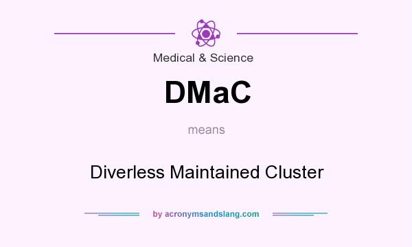 What does DMaC mean? It stands for Diverless Maintained Cluster