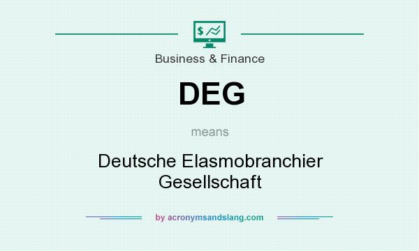 What does DEG mean? It stands for Deutsche Elasmobranchier Gesellschaft