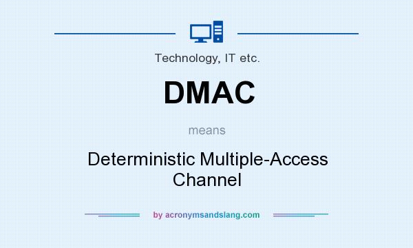 What does DMAC mean? It stands for Deterministic Multiple-Access Channel