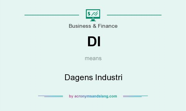 What does DI mean? It stands for Dagens Industri