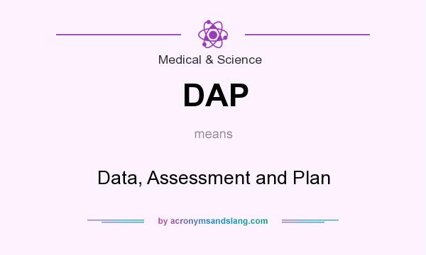 What does DAP mean? It stands for Data, Assessment and Plan