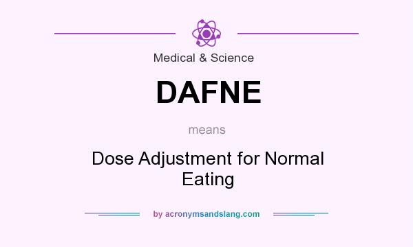 What does DAFNE mean? It stands for Dose Adjustment for Normal Eating