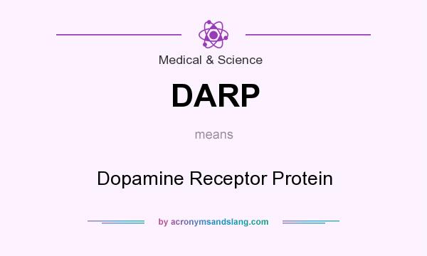 What does DARP mean? It stands for Dopamine Receptor Protein