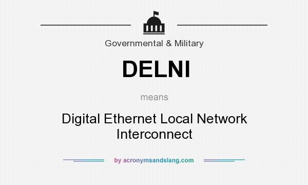 What does DELNI mean? It stands for Digital Ethernet Local Network Interconnect