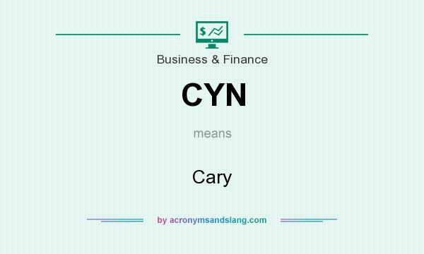 What does CYN mean? It stands for Cary